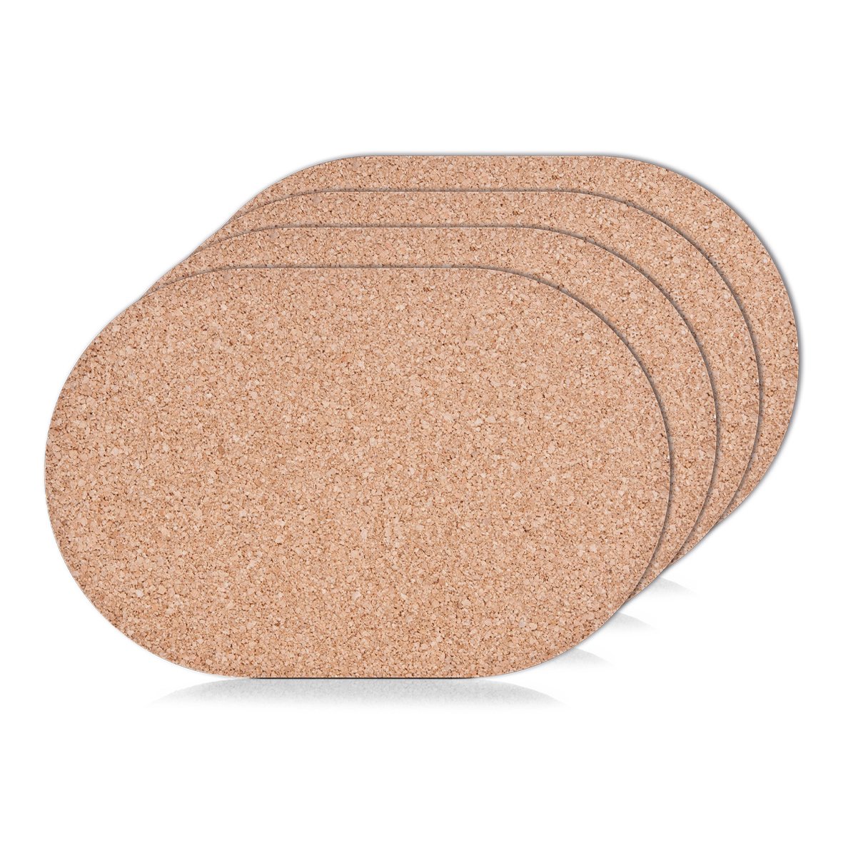 Platzmatten-Set, 4-tlg., Kork