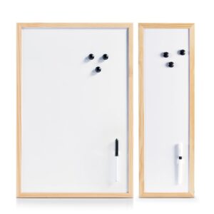 Magnet-/Schreibtafel, Metall/Kiefer