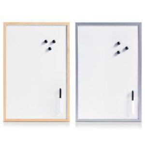 Magnet-/Schreibtafel, Metall/Kiefer