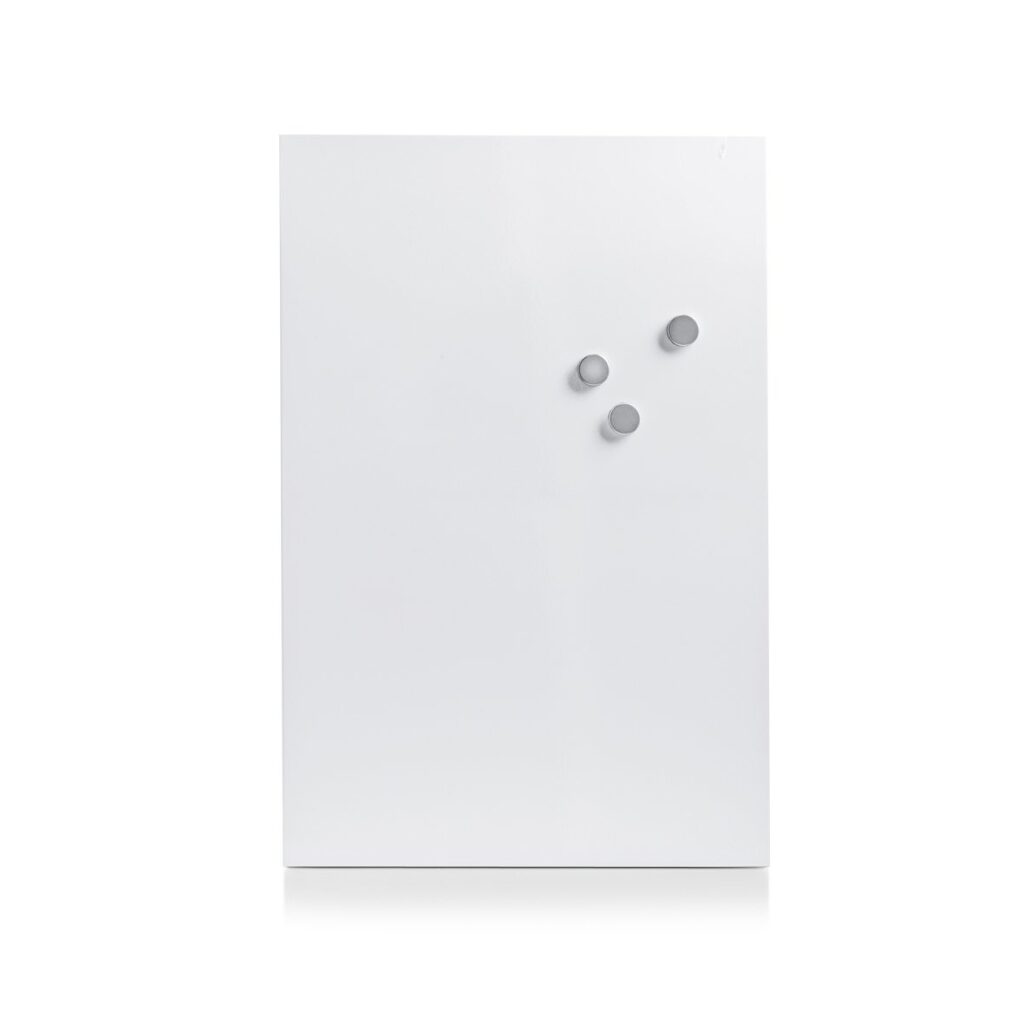 Magnettafel, Metall, weiß