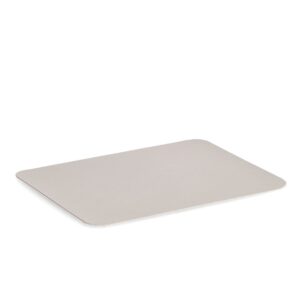 Mousepad, Kunstleder, creme