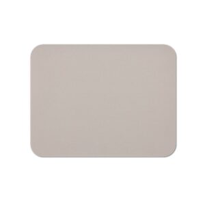Mousepad, Kunstleder, creme