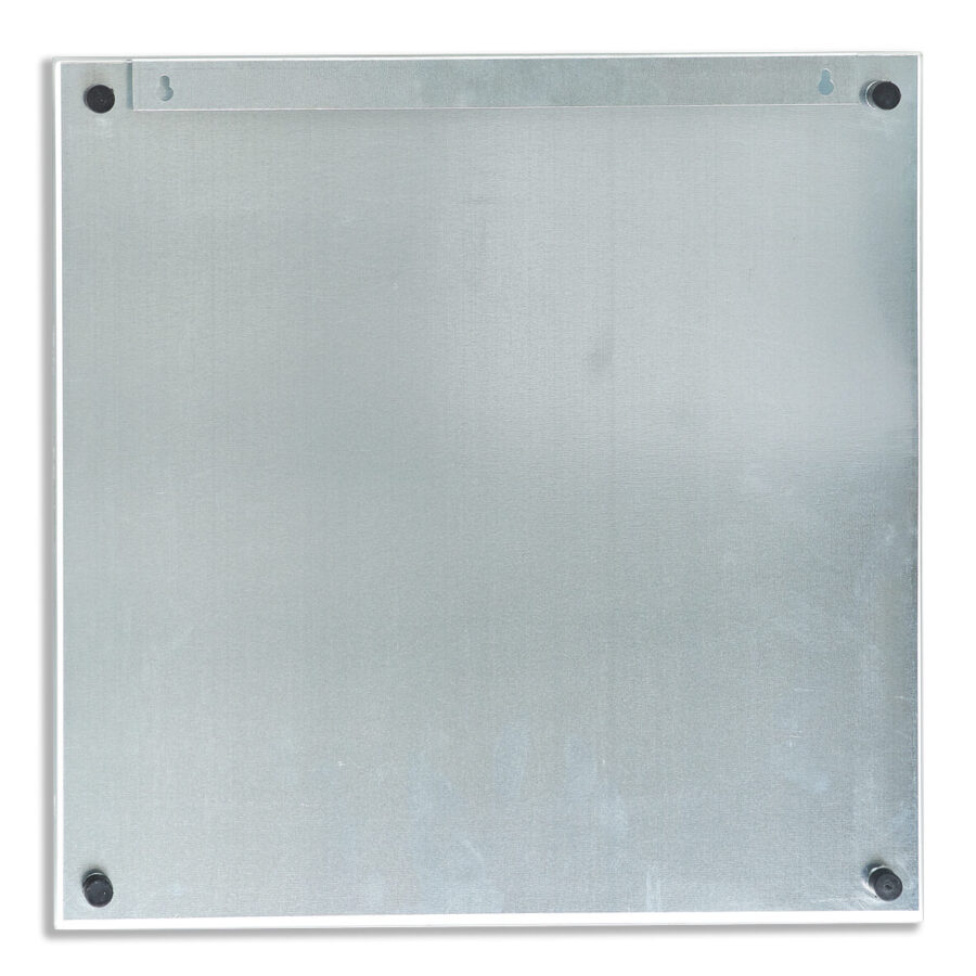 Memoboard 'Schiefer', Glas, grau
