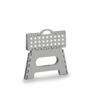 Klapphocker, Kunststoff, grau