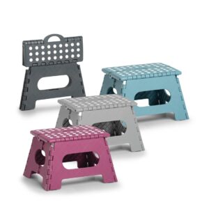 Klapphocker, Kunststoff, anthrazit