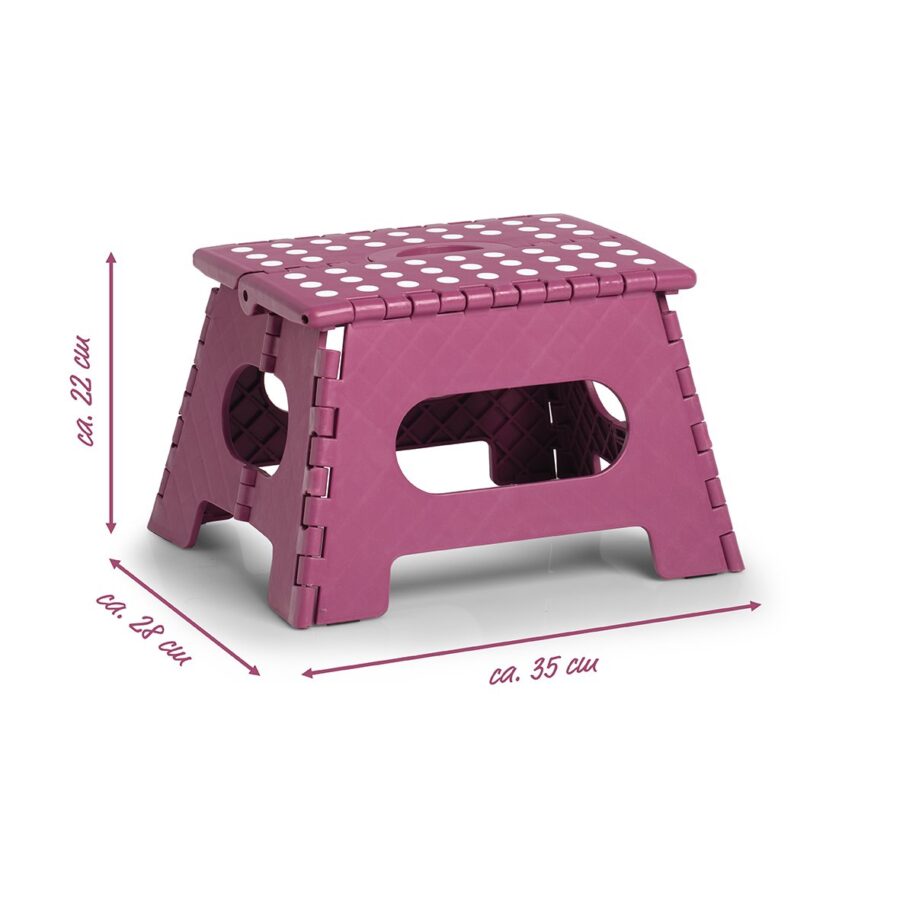 Klapphocker, Kunststoff, beere