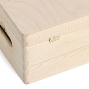 Allzweckkiste m. Deckel, Nadelholz