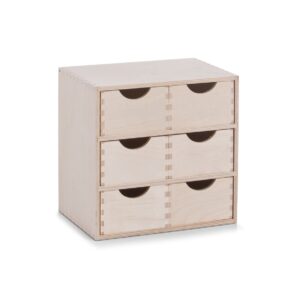 Schubladenelement, 6-er, Birke