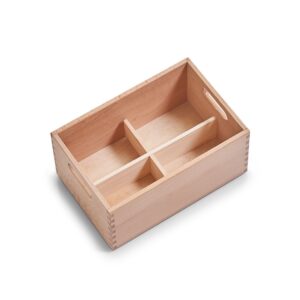Allzweckkiste, Buche lackiert