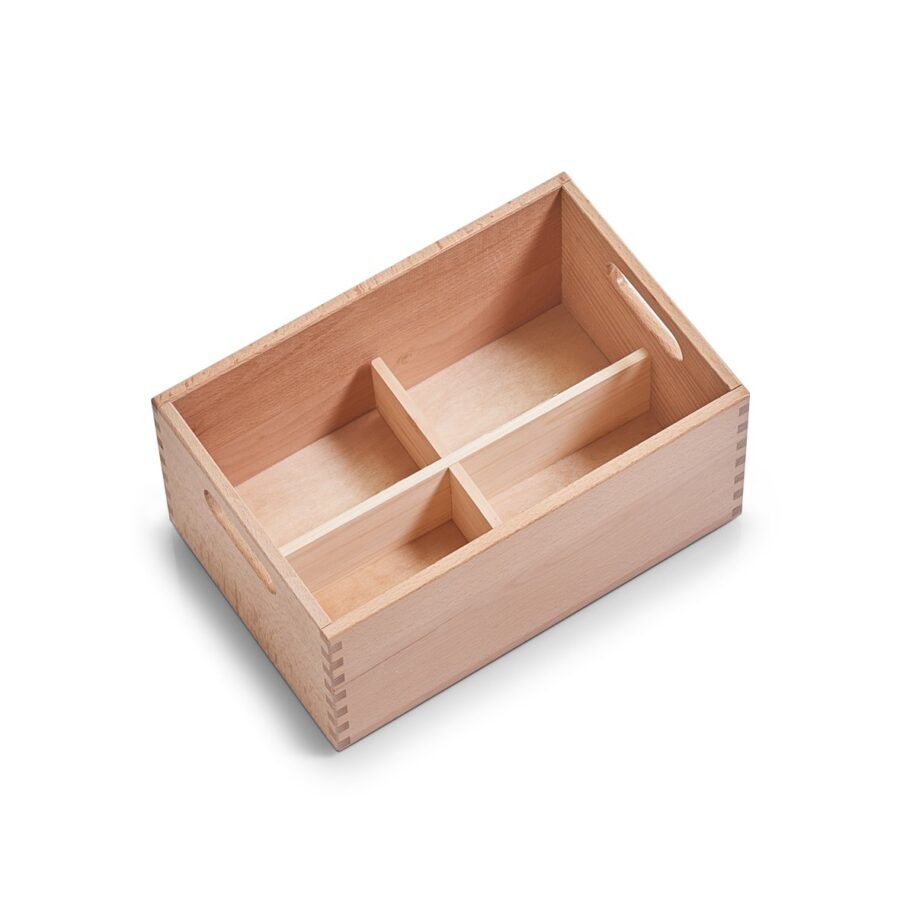 Allzweckkiste, Buche lackiert