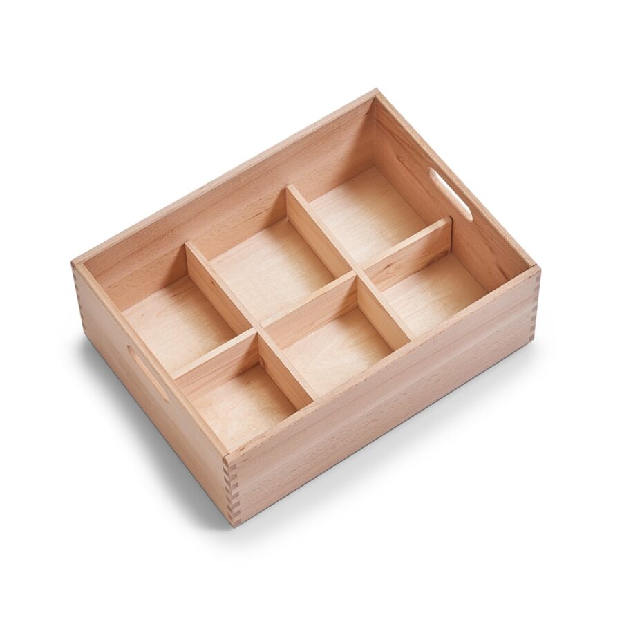 Allzweckkiste, Buche lackiert