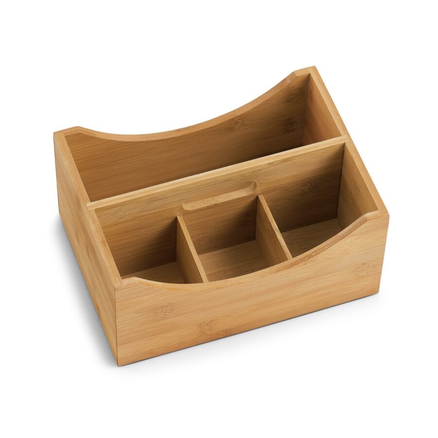 Ordnungsbox m. Griff, Bambus/MDF