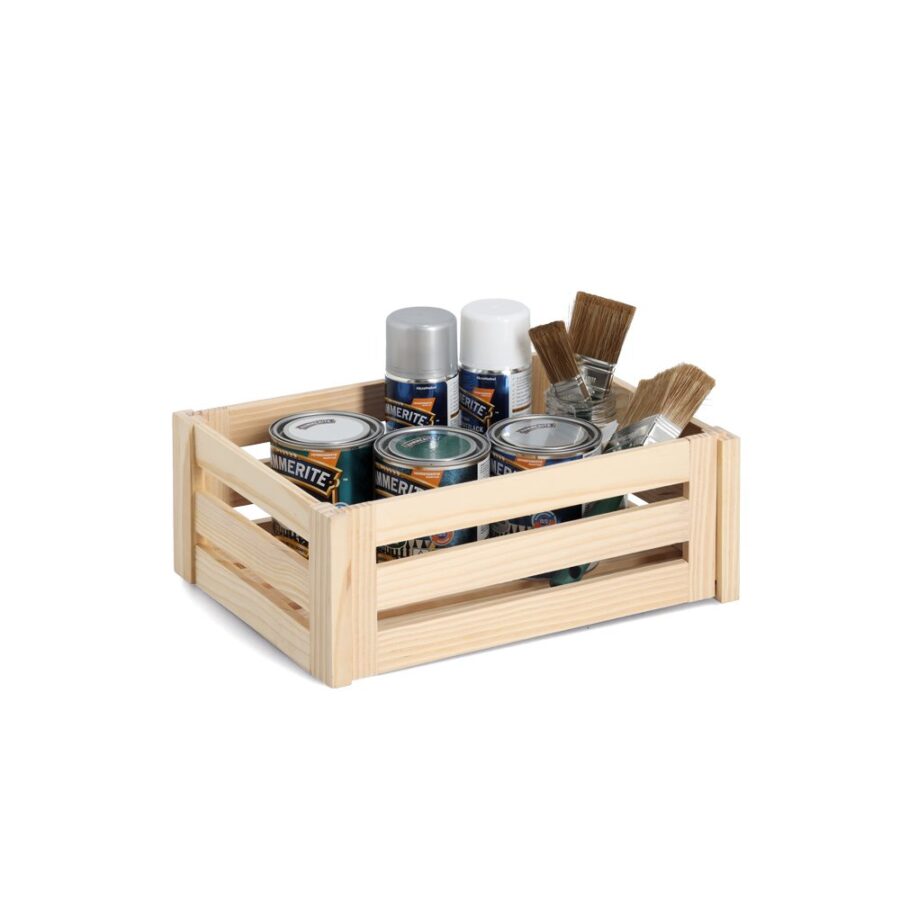 Aufbewahrungskiste 'Leisten', Kiefer