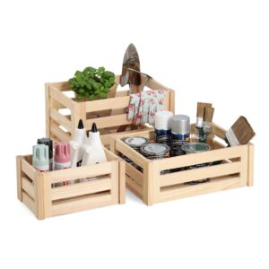 Aufbewahrungskiste 'Leisten', Kiefer