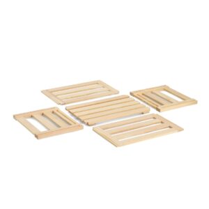 Aufbewahrungskiste 'Leisten', Kiefer