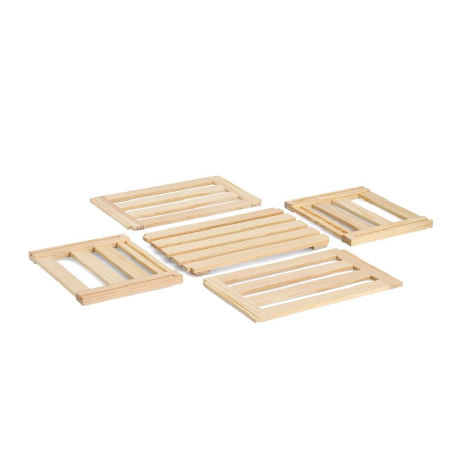 Aufbewahrungskiste 'Leisten', Kiefer