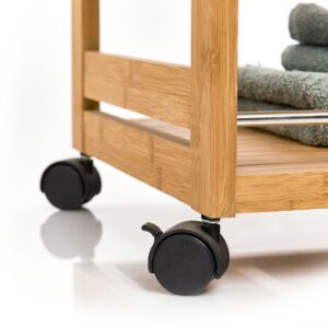 Rollwagen, Bambus/Metall