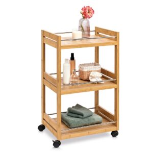 Rollwagen, Bambus/Metall