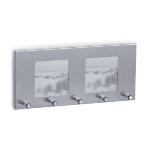 Schlüsselboard m. Fotorahmen, Edelstahl