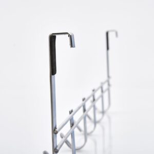 Türhängeleiste, 6-er, Metall verchromt