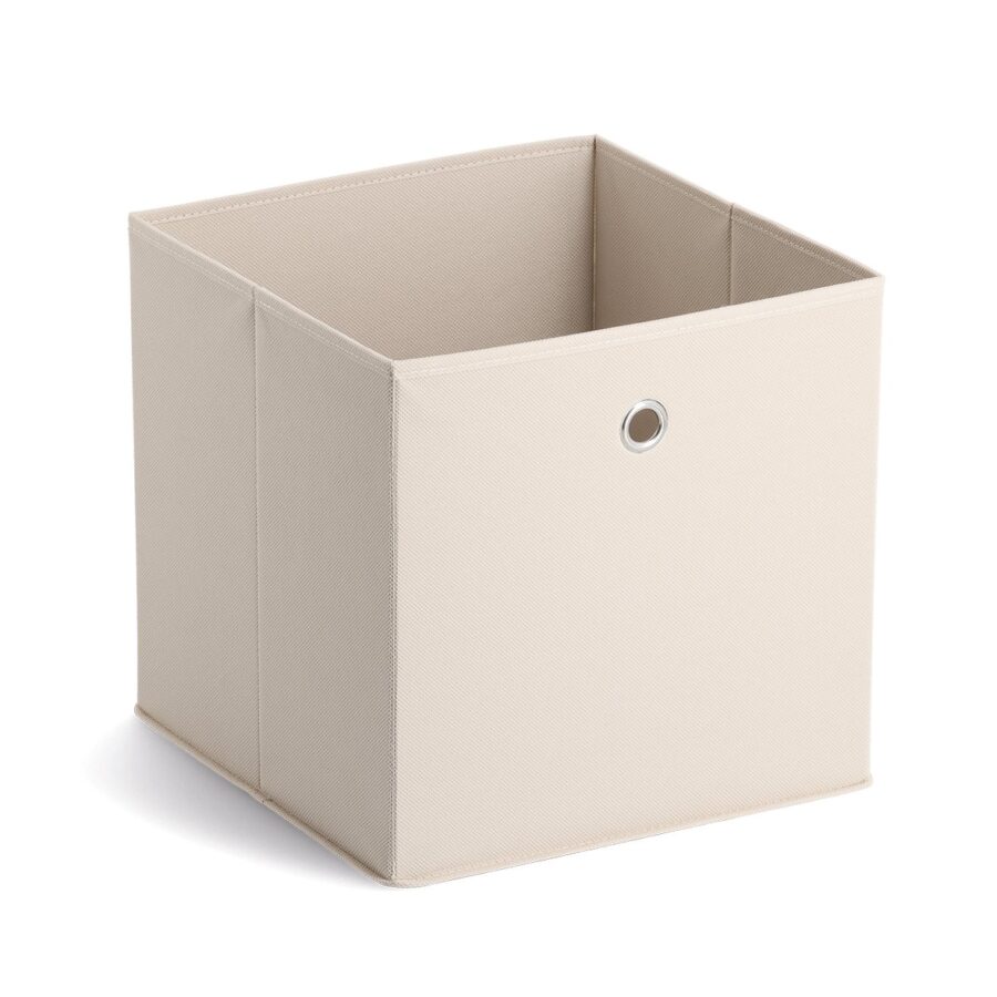 Aufbewahrungsbox, Vlies, beige
