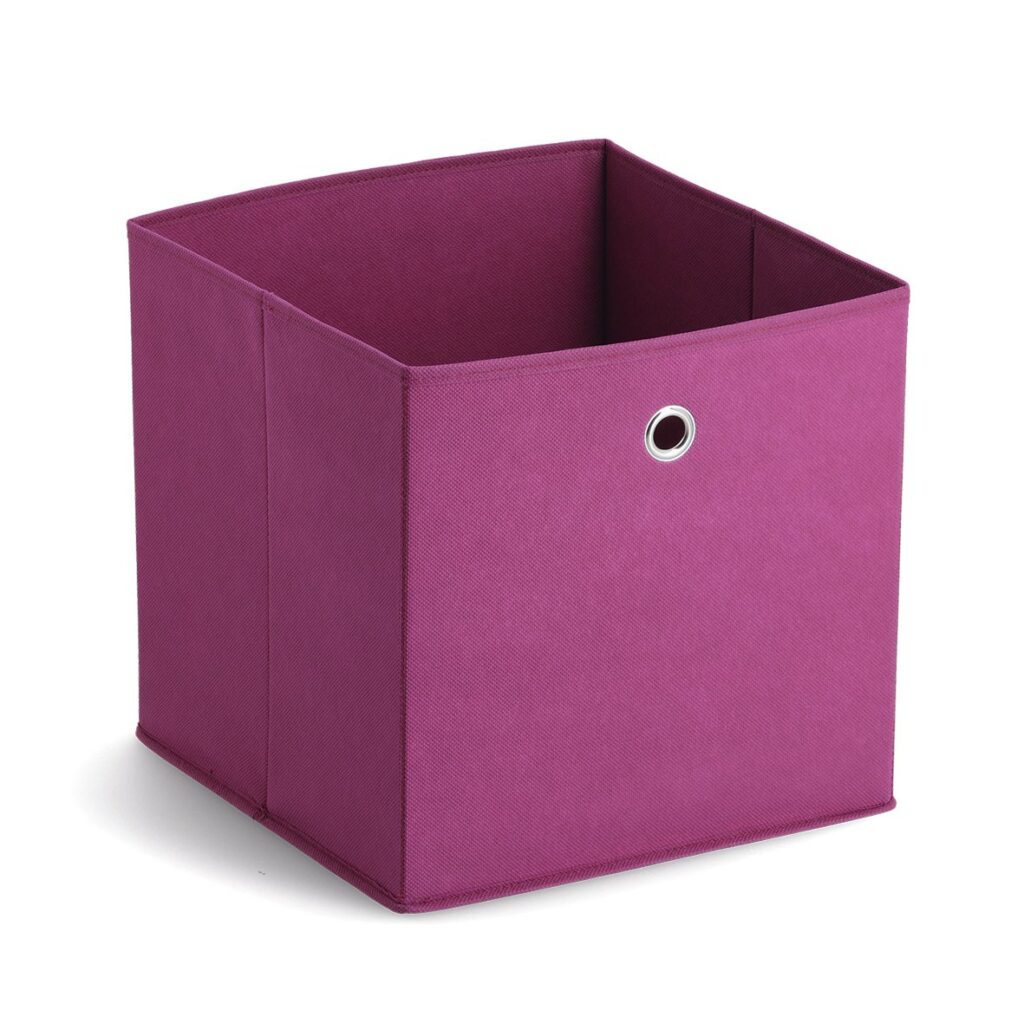 Aufbewahrungsbox, Vlies, lila
