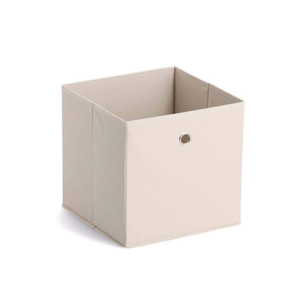 Aufbewahrungsbox, Vlies, beige