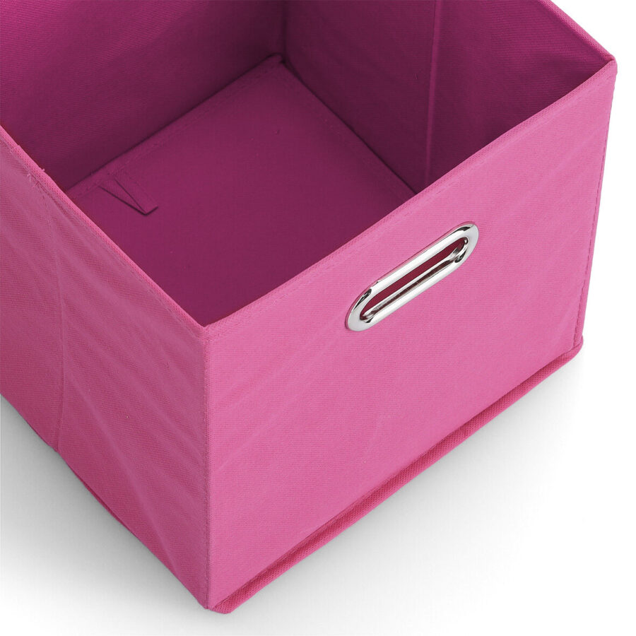 Aufbewahrungsbox, Vlies, pink