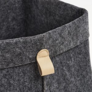 Aufbewahrungskorb, Filz, anthrazit