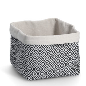 Aufbewahrungskorb "Mosaik", Baumwolle/Papier