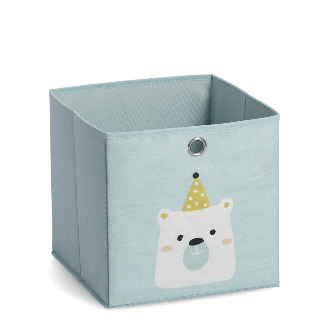 Aufbewahrungsbox "Icebear", Vlies, mint