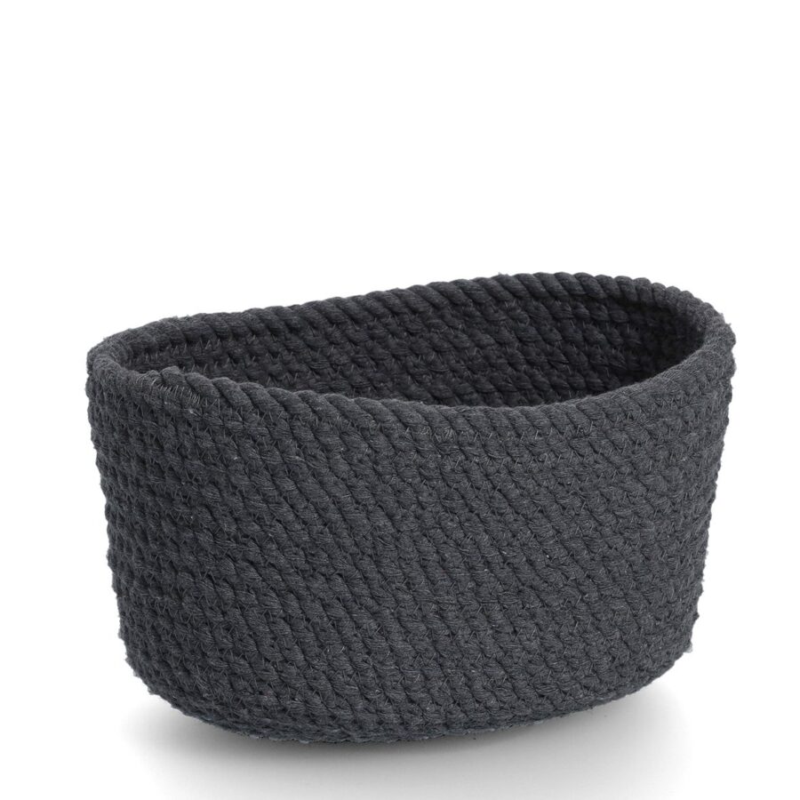 Aufbewahrungskorb-Set, 3-tlg., Baumwolle,