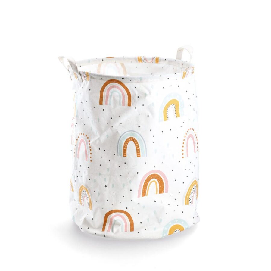 Wäschesammler "Rainbow", Canvas