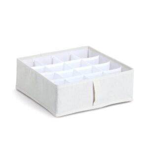 Aufbewahrungsbox mit 16 Fächern, Polyester/Vlies,