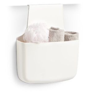 Utensilienhalter m. Hänger, Kunststoff, weiß