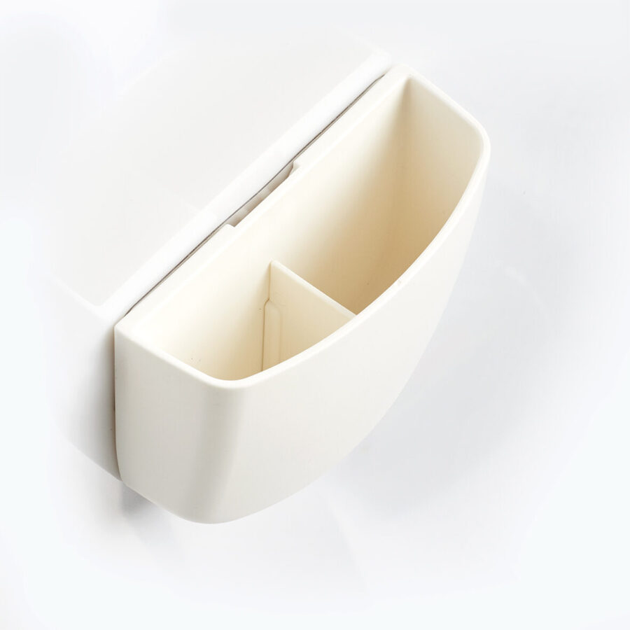 Utensilienhalter, Kunststoff, weiß