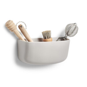 Utensilienhalter, Kunststoff, grau