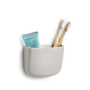 Utensilienhalter, Kunststoff, grau