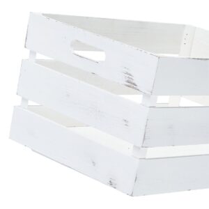 Aufbewahrungskiste "Vintage weiß", Holz