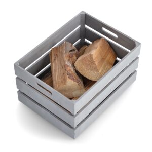 Aufbewahrungskiste "Vintage grau", Holz