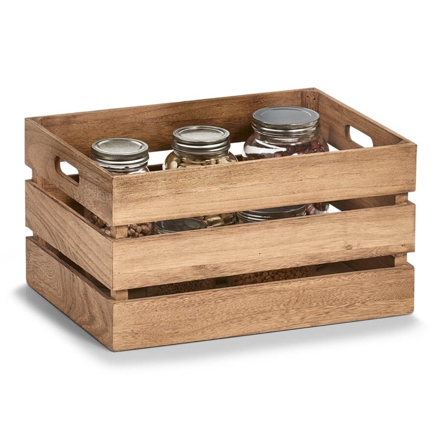 Aufbewahrungskiste "Vintage", Holz, braun