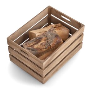 Aufbewahrungskiste "Vintage", Holz, braun