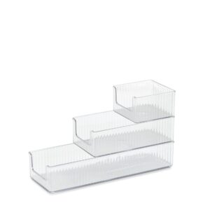 Utensilien-Organizer-Set, 3-tlg., Kunststoff