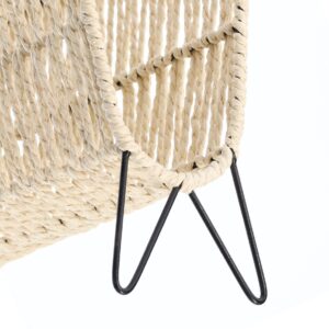 Zeitungsständer "Boho", Eisen/Papiergeflecht