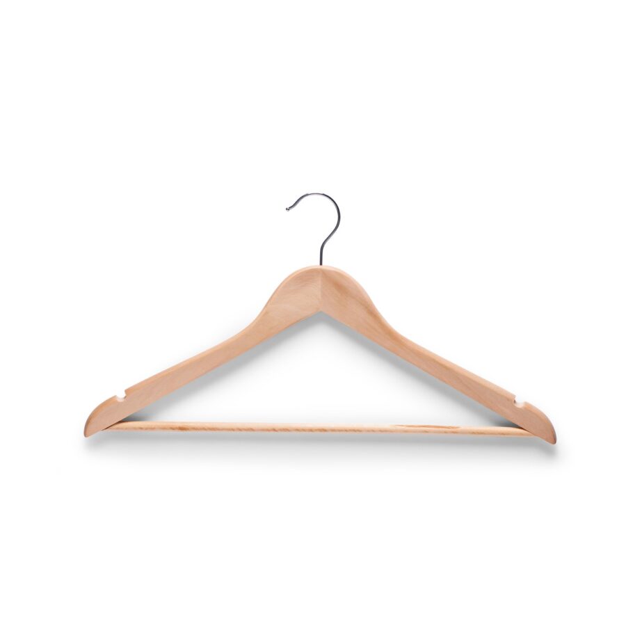 Kleiderbügel-Set, 6-tlg., Holz