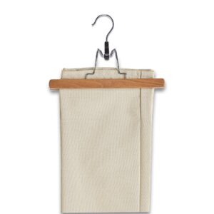 Hosenklemmbügel-Set, 3-tlg., Holz