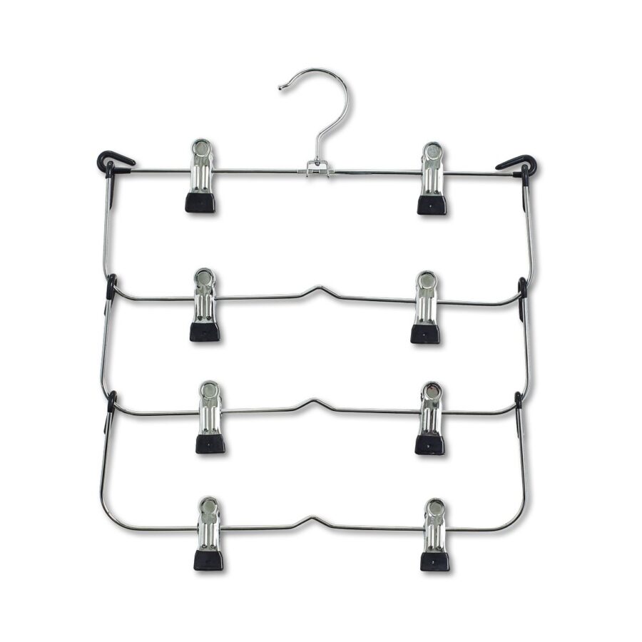 Mehrfach-Rockbügel, Metall verchromt