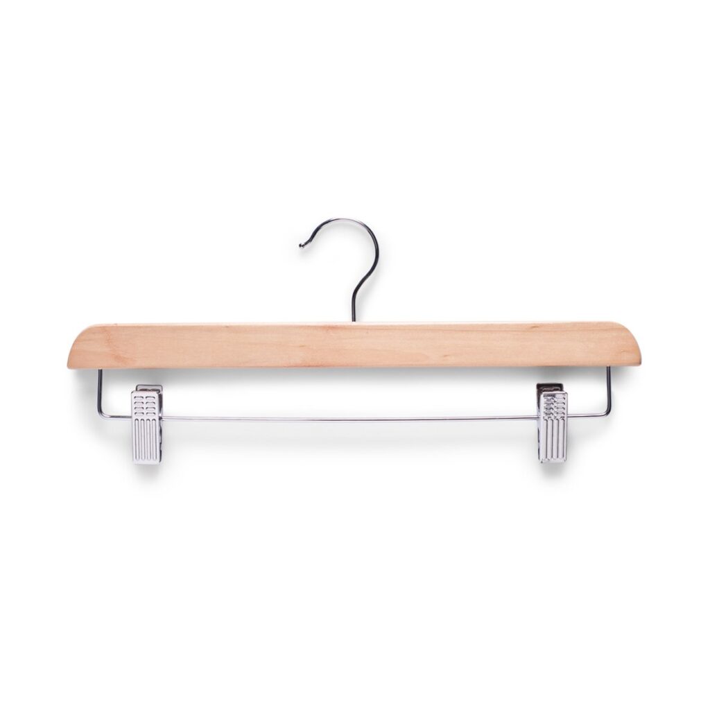 Rock-/Hosenbügel, Holz/Metall