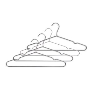 Kleiderbügel-Set, 4-tlg., Metall