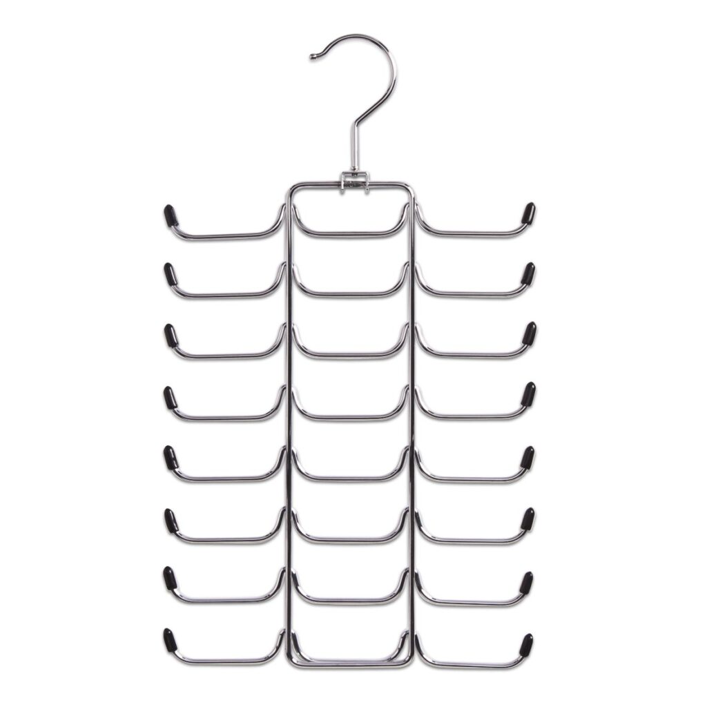 Krawatten-/Gürtelhalter, Metall verchromt